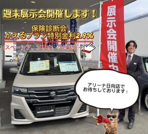 週末展示会開催します‼